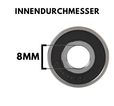 Kugellager / Aussendurchmesser = 22 mm / Innendurchmesser = 8 mm