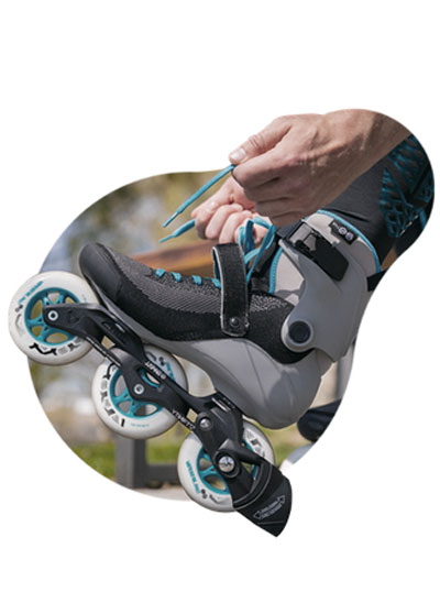 Passform Inlineskates bei der-rollenshop.de