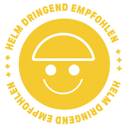 Helmet strongly recommended