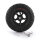 Nordic Skating Komplettrad 200mm Alufelge Primo Alpha (schwarz)