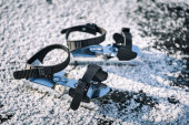 Powerslide Gleitschuh Kinderschlittschuh Rutscherla 2 (silber/schwarz)