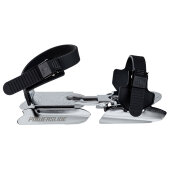 Powerslide Gleitschuh Kinderschlittschuh Rutscherla 2 (silber/schwarz)
