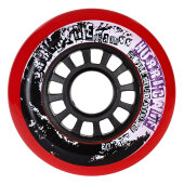 Powerslide Inliner Rolle Hurricane 76mm/85a Rot (4er-Pack)