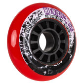Powerslide Inline Skate Wheels Hurricane 76mm/85a Red...
