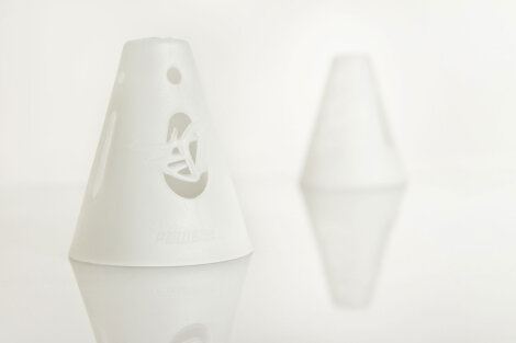 Powerslide Inlineskate Slalom-Pylonen/Cones 10er-Pack Fluoriszierend