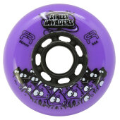 FR Inline Skate Wheel Street Invaders Purple