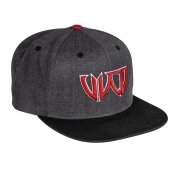 WCD Wicked Logo Cap (grau/schwarz/rot)