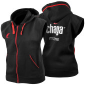 Chaya Sleeveless Hoodie (Zip Vest) schwarz XS