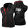 Chaya Sleeveless Hoodie (Zip Vest) schwarz XS