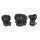 Powerslide Schützer-Set Inlineskate PRO Series Damen (schwarz/grau/pfirsich) XL