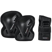 Powerslide Inline Skate Protection Set One Basic (black)