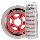 Powerslide Inline Skate Wheels One Complete 90mm - (8-pack)