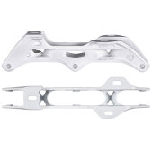 Powerslide Elite Casted Aluminium Trinity Schiene (weiß) 3x125