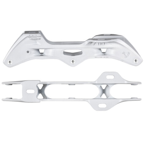 Powerslide Elite Casted Aluminium Trinity Schiene (weiß) 3x110