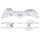 Powerslide Elite Casted Aluminium Trinity Schiene (weiß) 3x110
