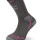 Rollerblade High Performance Socken Women (Dunkelgrau/Pink) S (35 - 38)