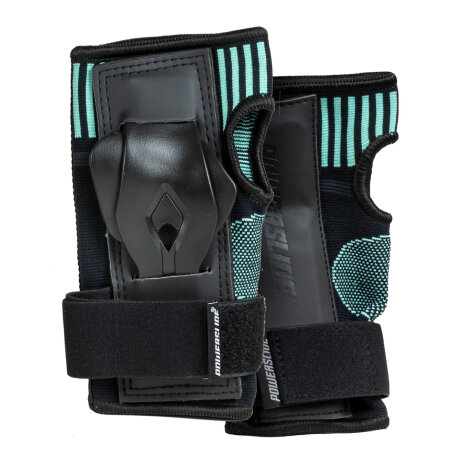 Powerslide Inlineskate Handschützer Onesie Damen schwarz/türkis