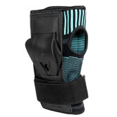 Powerslide Inlineskate Handschützer Onesie Damen schwarz/türkis