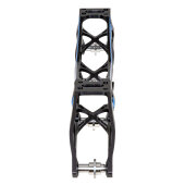 Powerslide Racing Schiene 3X4 - 4x110mm (Titanium/Blau)