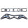 Powerslide Racing Schiene 3X4 - 4x110mm (Titanium/Blau)