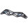 Powerslide Racing Schiene 3X4 - 4x110mm (Titanium/Blau)