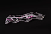 Powerslide Racing Schiene 3X4 - 3x110/1x100mm - 12.8 (Titanium/Pink)