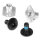 Powerslide Next Cuffschrauben (schwarz, 2er-Pack)