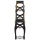 Powerslide Racing Frame 3X4 4x100mm (Black/Gold)