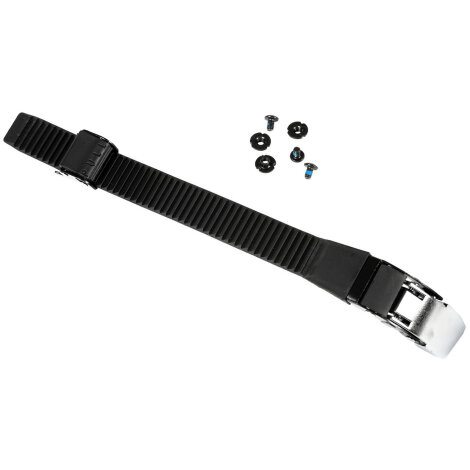 Powerslide Ersatzschnalle Classic Buckle Silber 18cm/Rechts
