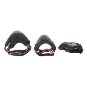 Rollerblade Inlineskate Protection Set Skate Gear Damen (schwarz/pink)