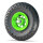 Skike Ersatzrad RLS Major Grip 200mm (Grün) - Rücklaufsperre