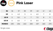 Chaya Roller Skates Vintage Pink Laser 38