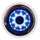 Powerslide Fothon Graphix Wheel Leuchtrolle 110mm (weiß | rechts)