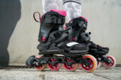 Powerslide Inline Skates Doop Purple Dusk 90 schwarz, pink 43-49