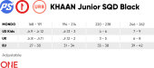 Powerslide Kinderskates Khaan Junior SQD (schwarz) 39-42