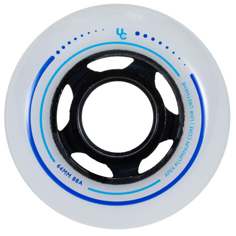 Undercover Aggressive Skate Rollen Apex 64 (4er-Pack)