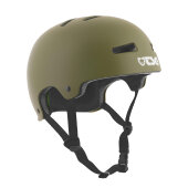 TSG Skate Helmet Evolution (green/satin olive)