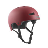 TSG Skate Helmet  Evolution Oxblood