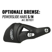 Powerslide Next Core Black 100 Schwarz 38/39