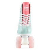 Rio Roller Roller Skates Script teal/coral