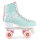 Rio Roller Roller Skates Script teal/coral