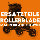 Rollerblade Inlineskates Macroblade 110 3WD (grau/gelb)