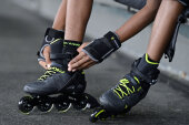 Rollerblade Inlineskates Macroblade 80 (Schwarz/Lime)