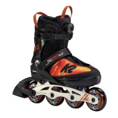 K2 Youth Skates Sk8 Hero Boa Alu (black/orange)
