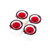 Divine Urethane Co Berserkers 70mm/78a - red (Set of 4)