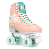 Rio Roller Roller Skates Script peach/green