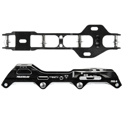 Powerslide Trinity Katana Rocker Schiene 231mm/4x76mm
