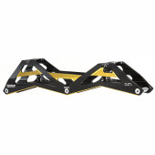 Powerslide Race Schiene 3X4 - 3x125mm - 13.0 (Schwarz/Gold)