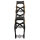Powerslide Racing Schiene 3X4 - 4x90mm - 11.0 (Schwarz/Gold)