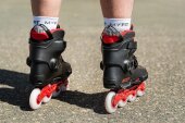 Powerslide Urban Skates Next 80 (schwarz/rot) 38-39